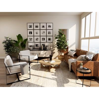 China (Size)New Design Home Hotel Villas Office Apartments Furniture Living Room Furniture Adjustable Sofas Chairs Tables Cabinet Furniture Set Custom for sale