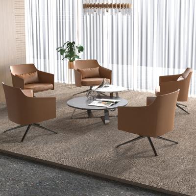 China Modern Modern Hotel Company Mall Office Building Lobby Reception Furniture Set Living Room Sofa Table Chair Furniture Set for sale