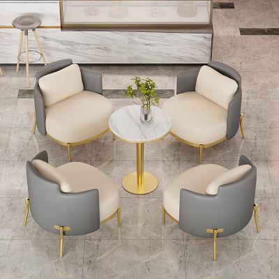 China New Modern Custom Hotel Mall Office Building Lounge Reception Lobby Furniture Sets Lobby Chair Table Sofa Furniture Sets for sale