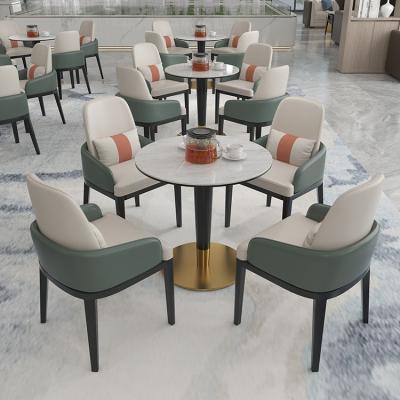 China Modern Hotel Project Furniture Hotel Company Mall Office Building Reception Lounge Lobby Furniture Sets Sofa Chairs Table Sets for sale