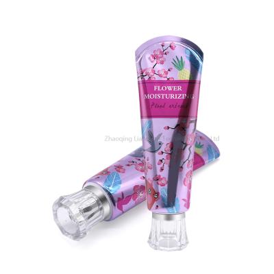 China Pacakaging Plastic Packaging Cosmetic Aluminum Laminated Tube For Cosmetics With Acrylic Lid for sale