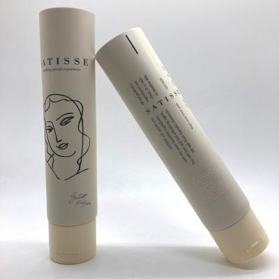 China Non-stock items wholesale high quality aluminum cosmetic tube for containing facial cleanser for sale