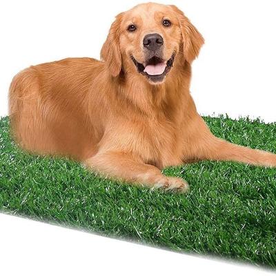 China Sustainable Commercial Animal Friendly Plastic Grass Artificial Lawns For Dogs for sale