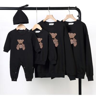 China Wholesale QUICK DRY Autumn Winter Family Clothes Long Sleeve T-shirt Dad Mommy And Me Matching Outfits Family T-shirt for sale