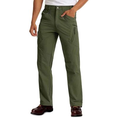 China Anti-wrinkle Shinesia Men's Pants Plus Size Zipper Pocket Straight Quick Dry Waterproof Casual Trekking Work Trousers Custom Made for sale