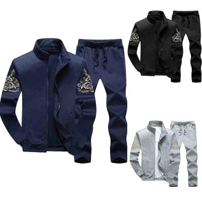 China Thermal Shinesia Men's Sweatsuit Plus Size Long Sleeve Print Jacket Elastic Waist Pants Regular Fit Comfortable Jogging Casual Custom Suits for sale