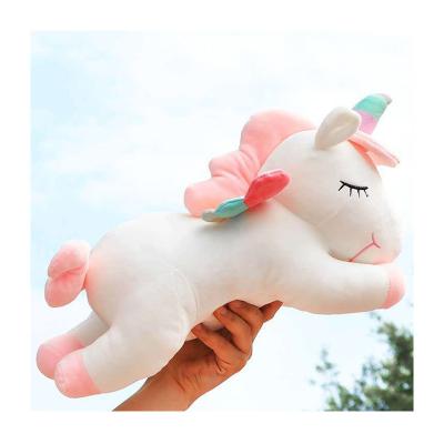 China Soft Cute Air Car Unicorn Purification Doll Multifunctional Cartoon Nap Pillow Doll for sale