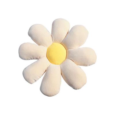 China PORTABLE pillow pastoral tatami girl's heart flower sofa bed cushion daisy waist window car floating cushion for sale