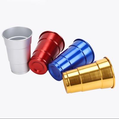 China Wholesale Price Stainless Steel Cnc Metal Parts Deep Drawing Serving Machining Home Aluminum Brass Oxide Beverage Cold Cup for sale