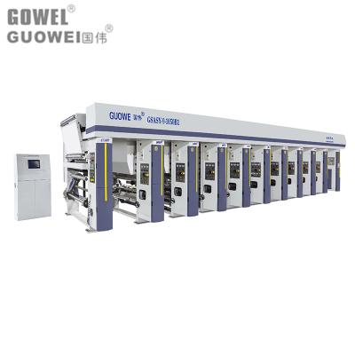 China Fabrics Printer GWASY-B1 Gravure Printing Machine Price for sale