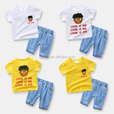 China 2PCS/sets Baby Boy Suit Summer Clothes Short Sleeve Shirt+Shorts Kids Clothes Casual Hot Selling Suit for sale