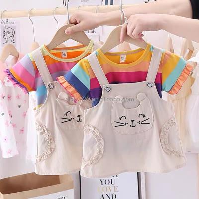 China Formal Chinese Manufacturer Wholesale Fashion Children's Boutique Dressing Set for sale