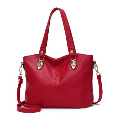 China High Quality Large Size Famous Brand Daily Female Bag Soft Leather Cross - Large Body Shoulder Bag Tote Handbags For Women for sale