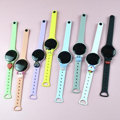 China New Waterproof Coin Waterproof Sport Fashion Limited Edition Student Touch Watch Brand Antique Rubber Luxury Kids Cartoon Led Watch LW49 for sale