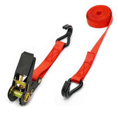 China Transportation.moving.shipping.storage quality assurance strap with double-j hook ratchet tie down for sale