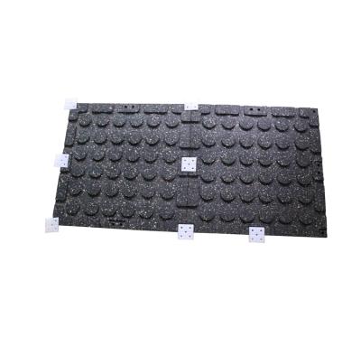 China Comfortable And Flexible Wholesale Customized Good Quality Gym Floor Waterproof Fitness Cushioning Exercise Thick Rubber Mat for sale