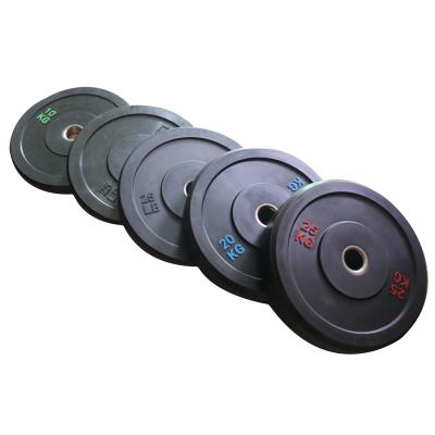 China GYM fitness bodybuilding gym used rubber strong bumper plate china maded 2021 for sale