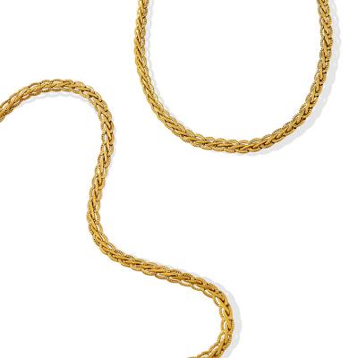 China Fashionable Hops Wholesale Tasty Thick Chain Necklaces Stainless Hip Gold Dragon Women Necklace For Men for sale