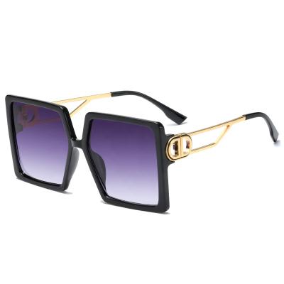 China Fashion Sunglasses Fit Color Lens Rose Gold Sun Glasses Over Protected UV Filed Sunglasses Occhiali DA Sole for sale