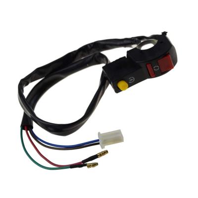 China GOOFIT Plastic Flameout Switch With On Button Line Length 66cm Female Plug Free Line 2 Replacement For Scooter for sale