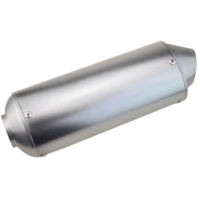 China Muffler and Silver Intake Slant Cut X 1.5inch (38mm) Exhaust Tip GOOFIT Stainless Steel 1.5 Inch Inlet for sale