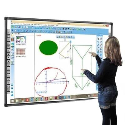 China Gesturerecognition HANLINHUI Education Electronic Interactive Whiteboard Pizarra Interactiva Smart Digital board for sale