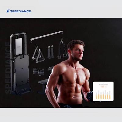 China Universal Speediance Gym Monster All In One Full Tonal Digital Fitness Monster Gym Home Body Workout for sale