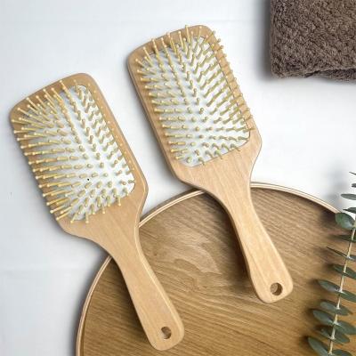 China For Best Selling Wholesale Hair Comb Scalp Massager Wooden Hair Comb Massage Products Home Use Comb for sale