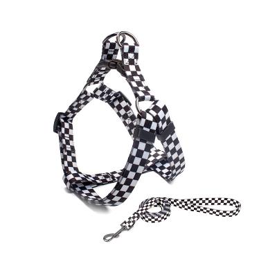 China 1.5cm/2.0cm/2.5cm Viable Fashion Nylon Dog Harness Collar Leash Set for sale