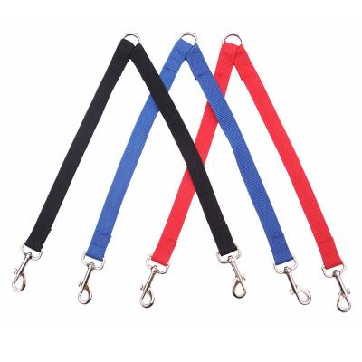 China Viable Manufacturer Wholesale Durable Nylon Dog Pet Leash For 2 Dogs for sale