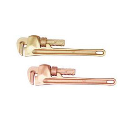 China Beryllium Copper Bronze Aluminum Non-sparking Non-magnetic Brass Pipe Wrench for sale