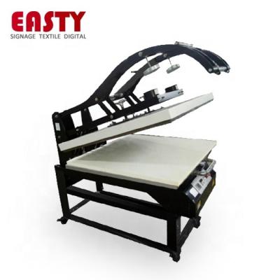 China Garment Shops Clamshell Sublimation Tray Printing Flatbed Heat Press Machines for sale