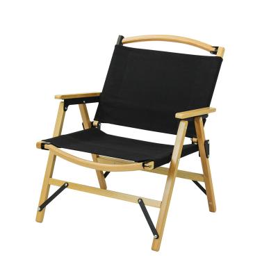 Chine YILU Outdoor Camping Furniture Easy Carry Wooden Folding Chair Fishing Chair Picnic Portable Foldable Wooden Beach Chair à vendre