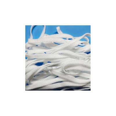 China Brand New Polyester Nylon White Color Ear Flat Cord High Elasticity Low Price Special For Medical Use for sale