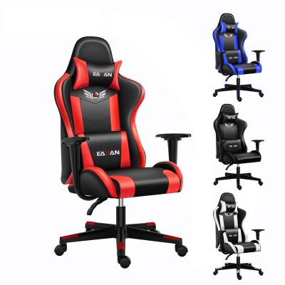 China 2021 free shipping gaming chair dxracer 1 piece (height) adjustable luxury custom logo base black Salvador 2020 fabric gaming chair with led light for sale