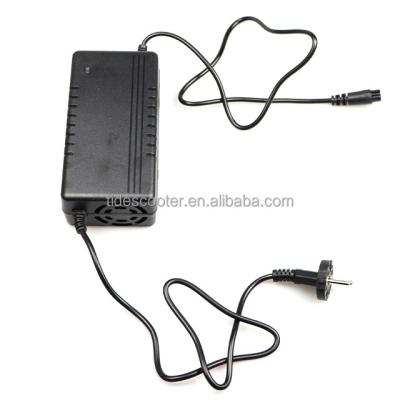 China Plastic + metal power charger output voltage: 54.6V 2A Kugoo M4 10 inch electric scooter accessories and parts for sale