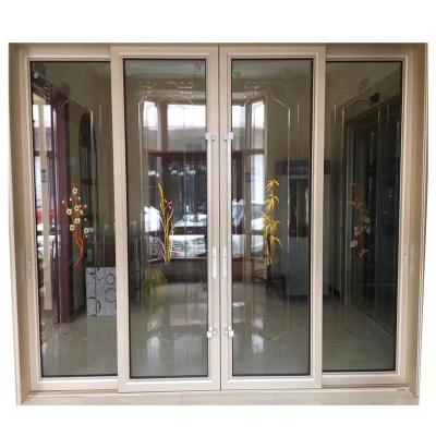 China Waterproof Made In China Customized Size New Design Commercial Open Series Style Aluminum Sliding Glass Door Standard Sliding Screen Door for sale