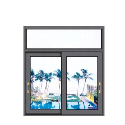 China Factory Direct Sale Rolling Insulation Prevent Mosquitoes Kitchen Sliding Aluminum Windows Window Glass For Balcony for sale