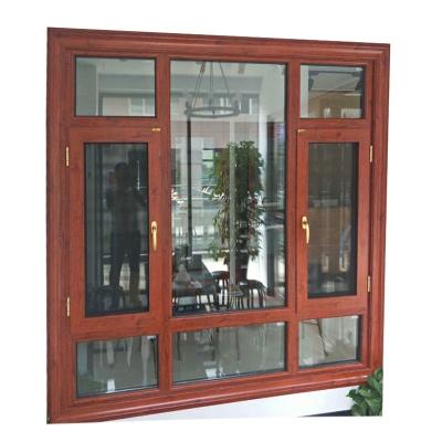 China General Glass Aluminum Window Double Glazing Windows Casement Lowes Style High Quality French Window Casement Fixed Window For Bedroom for sale