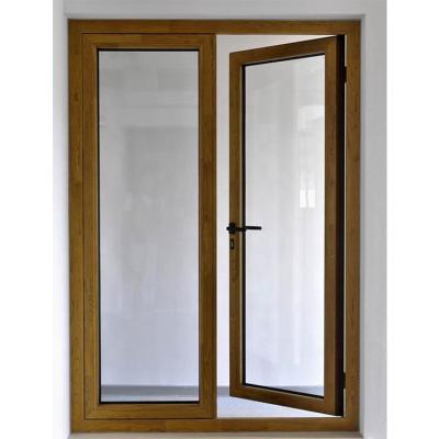 China Philippines Fixed Price Glazed Casement Aluminum Frame Double Window Glass for sale