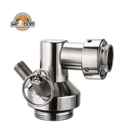 China Viable Stainless Steel Mini Beer Keg Tap Dispenser Beer Shaker Spear with Pressure Relief Valve Suitable for Mini Keg 2L/3.6L/4L5L/10L for sale