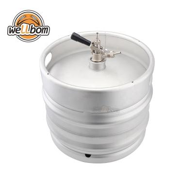 China 20L 30L 50L Draft Beer Keg EU Beer Kegs 1/6 1/4 1/2 Barrel Stainless Steel For Home Brewing for sale