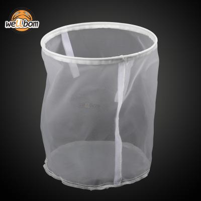 China Home Use Food Grade 30 Mesh Brewing Nylon Bucket Filter Bag Nylon Mesh Filter Bag for sale