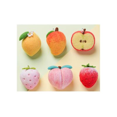 China Lovely Doll Wool Felting Fabric Materials Adorable Handcraft Felting Kit Needle Pack for sale