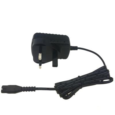 China Universal Black Color 5.5v 0.6a Audio AC Adapter Window Washer Power Supply Plug 5.5v 600ma UK Plug Charger Adapter With CE CB RoHS for sale