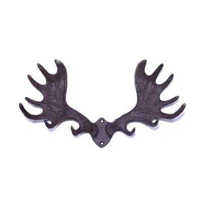 China Europe 2021 Halloween Metal Kids Party Decorative Casting Crafts Handmade Wall Hanging Antlers Crafts Gifts For Children for sale