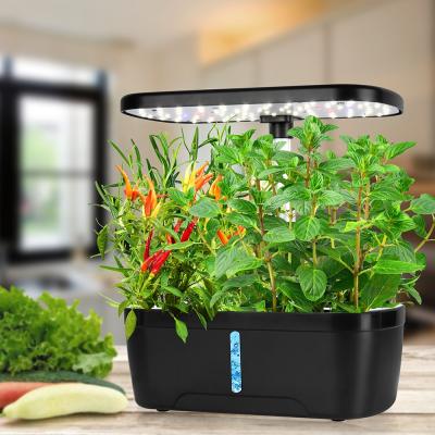 China Home Indoor Plant Vertical Mini Seed Sprout Brimmel System 6 Hole Irrigation Hydroponics Growing Equipment for sale