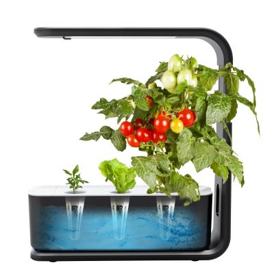 China Brimmel Mini Farm Indoor Herb Garden Home Kit with LED Grow Light Hydroponics System Growing Box Hydroponics for sale