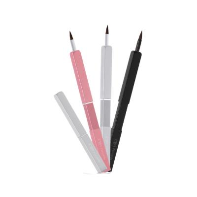 China Mini Retractable Portable Lip Liner Smudge Brush Sweep Single Lip Private Brush Single Makeup Brush for sale