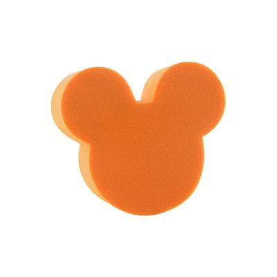 China PU Non-Latex Makeup Sponge For Cute Little Mickey Mouses Shaped Smooth Apply Beauty Face Curve Cartoon Makeup Sponge Sponge Applicator for sale